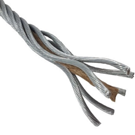 Fiber core wire rope